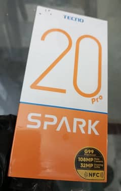 Tecno Spark 20 Pro 8+8/256 only 1 month used