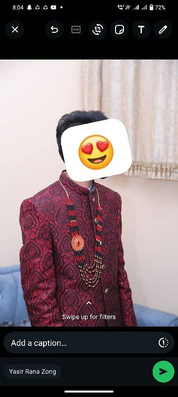 Sherwani in Groom 1