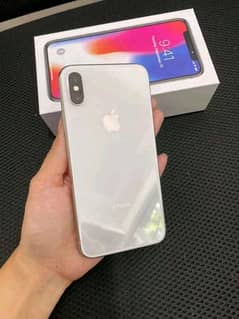 iPhone X 256 GB PTA Approved 0301-16410/06 My Whatsapp Number