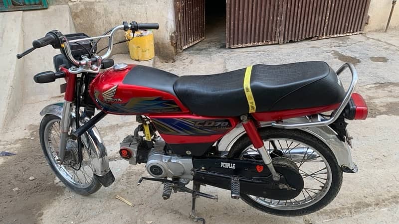 honda 70 cc 2021 model new h no repairs bilkul okay 2