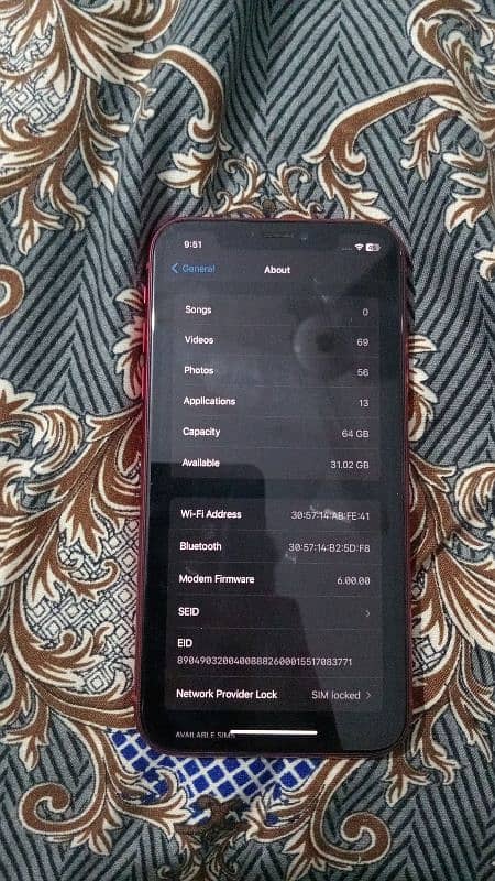 Iphone XR 64 GB Non PTA JV for sale 5