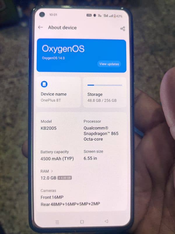 oneplus 8t condition 10/10 12/256 5