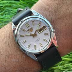 Seiko 5 automatic and Alba by Seiko original vintage watch