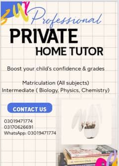 Home tutor available