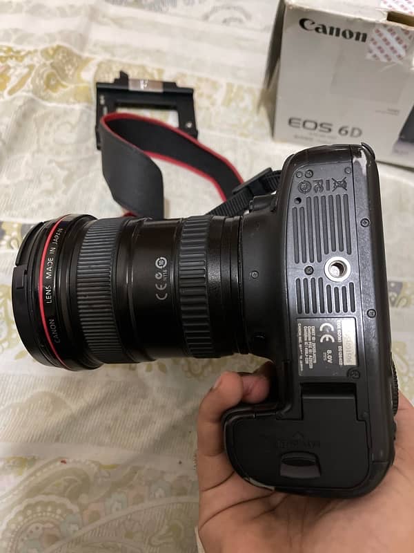 canon 6d with box + 17-40 f4 lens 100 % working guaranteed 2