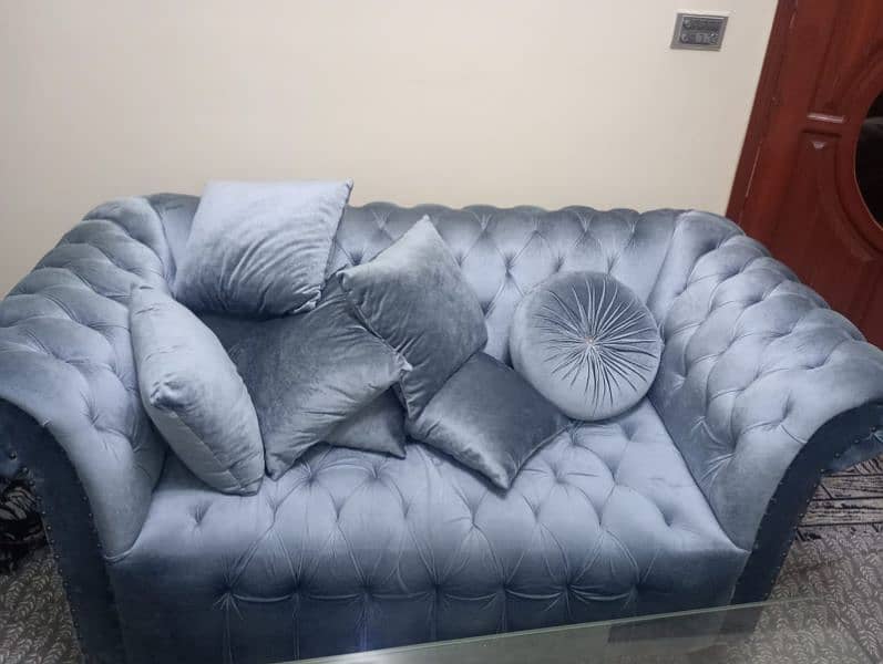 7 seater sofa set slightly used condition 10/9 62 k 2