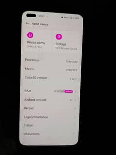 oppo f17pro lush condition finger not work