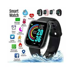 d20 Smart watch Waterproof contact to your mobile and enjoy