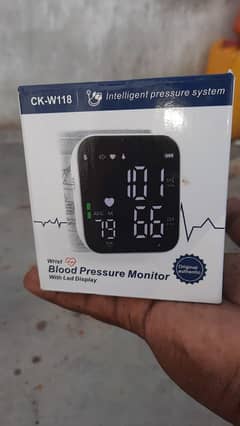 CK-W118 Rechargeable LED Screen Digital Wrist Blood Pressure Monitor 0