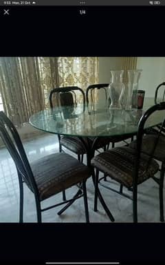 6 Seater Dinner Table 0