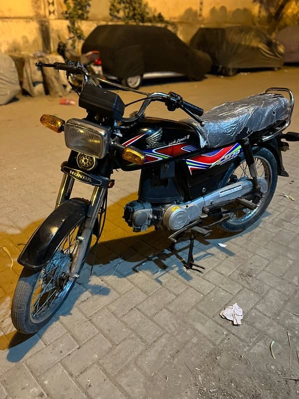 Honda CD 70 2018 Karachi Number 1