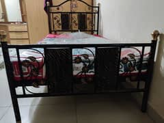 Single Bed Iron, Without Mattress