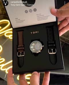 Tomi men,s watches 1st quality for sale. only. 3500.