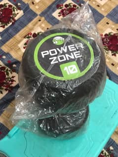 10KG Rubber Coated Dumbbells for sale