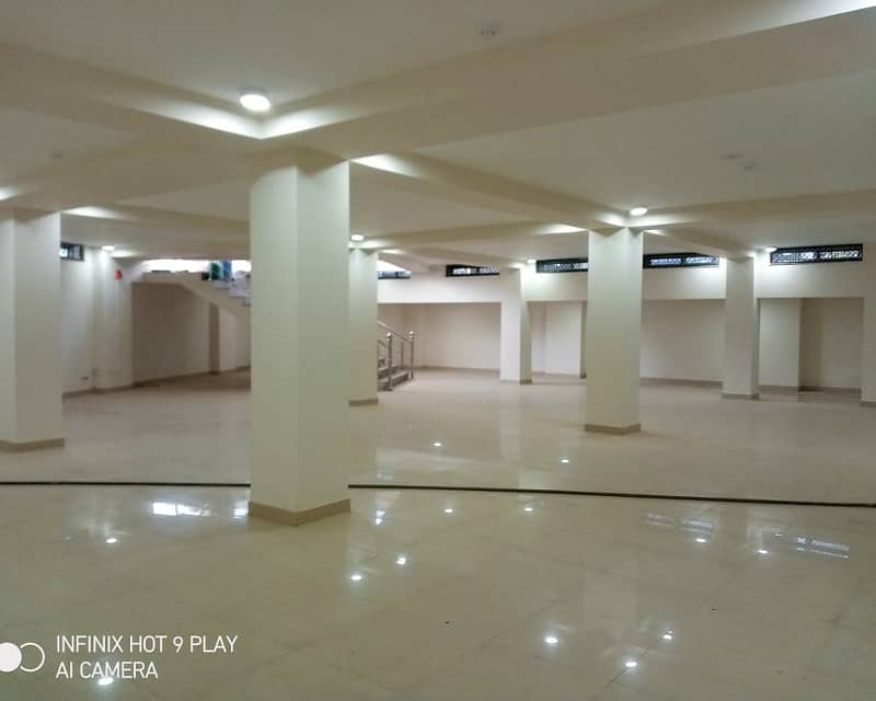 18 Marla Commercial Basement available for rent with lift 12