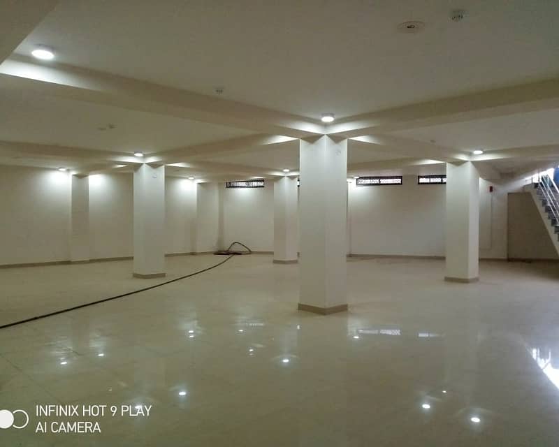 18 Marla Commercial Basement available for rent with lift 18