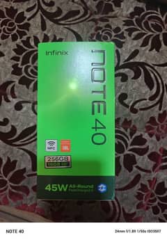 Infinix note 40 8+8/256GB demanding color (oppo) (vivo) (apple)