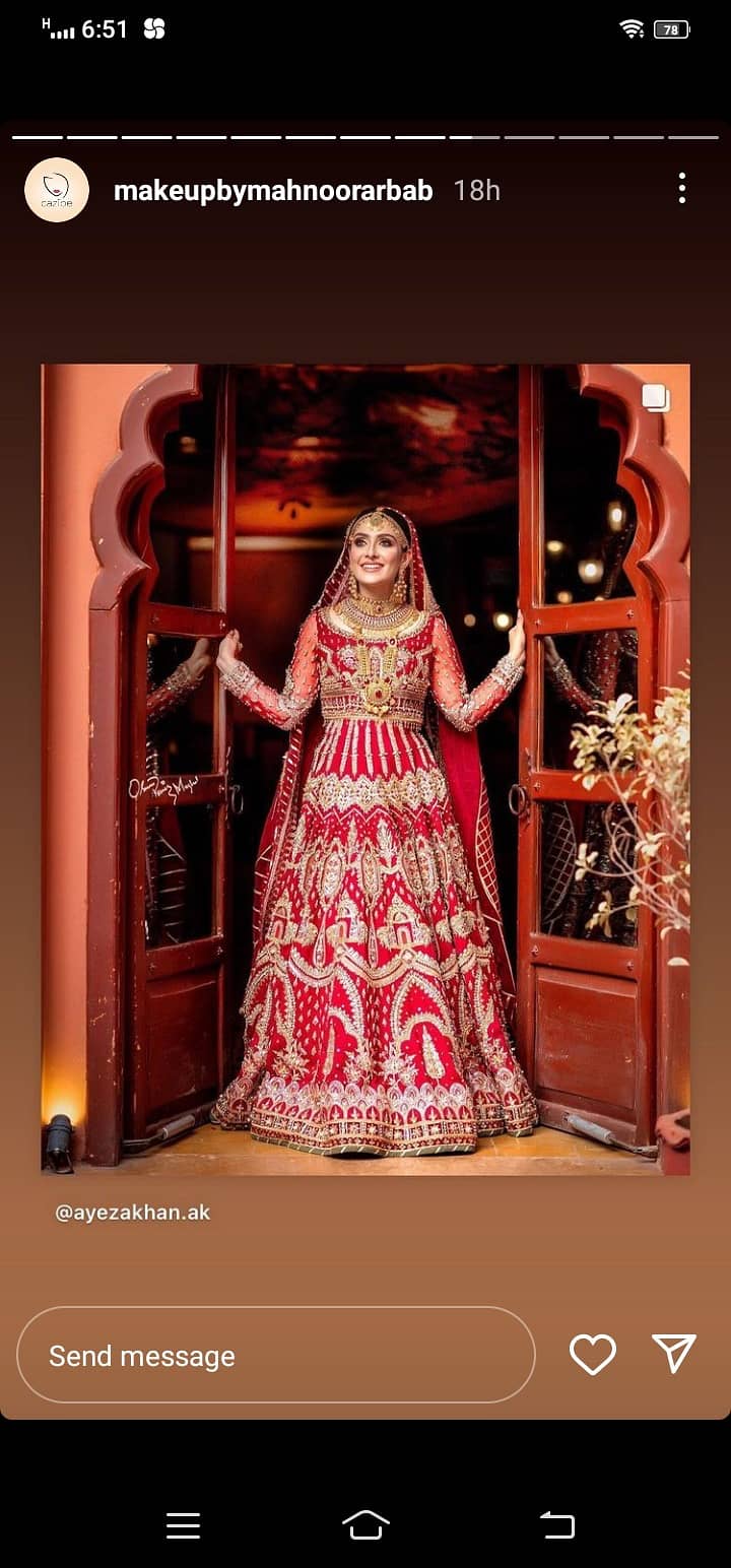 MNR | designer lehng | bridal dress | lehnga 3