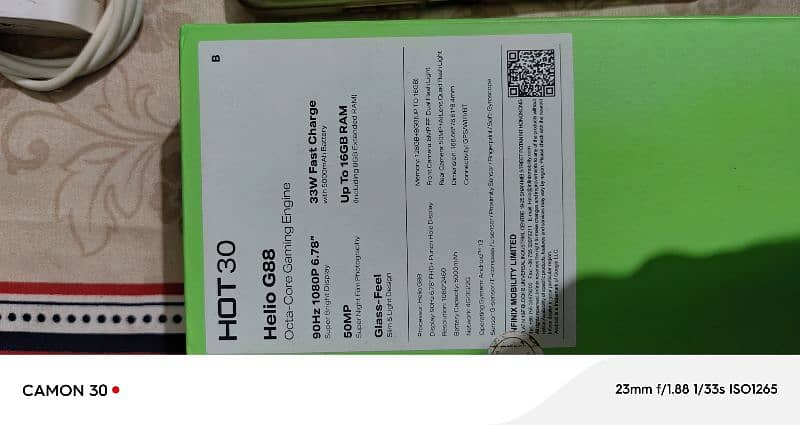 infinix hot 30 3 to 4 months usage 8GB RAM vs 128 GB storage good cond 1