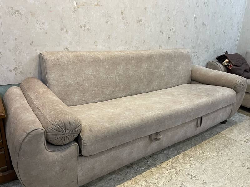 Stylish and Comfortable Sofa Bed for Sale – Gently Used 2