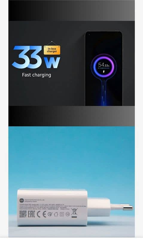 Xiaomi Redmi 33 watt original box pulled charger is available for sale 1