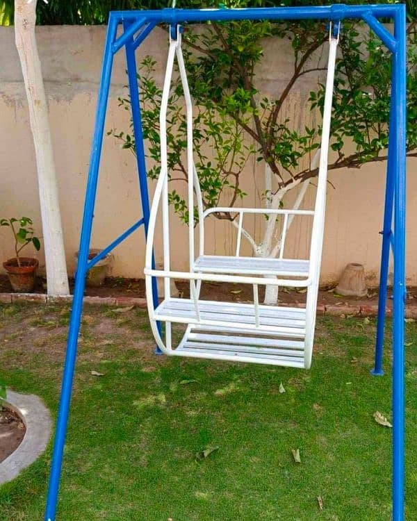 outdoor swing and slide 1