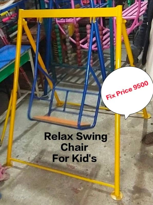 outdoor swing and slide 16