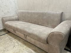 Stylish and Comfortable Sofa Bed for Sale – Gently Used 0