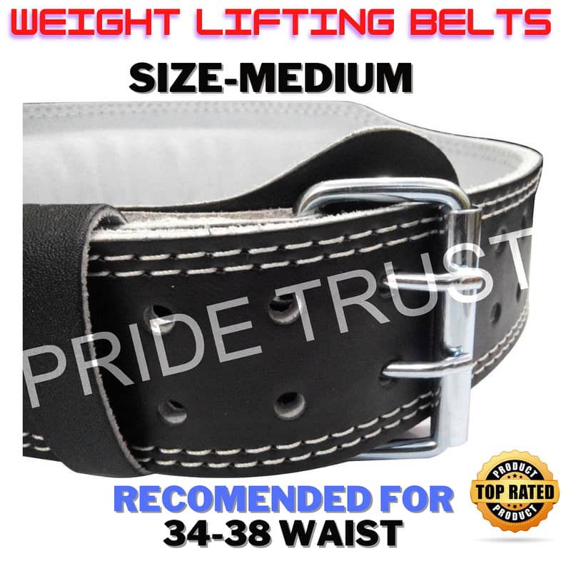 Best Quality Weight Lifting Belt - Gym Belt - Fitness - gym exercise 4