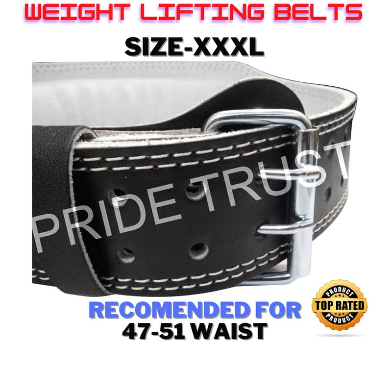 Best Quality Weight Lifting Belt - Gym Belt - Fitness - gym exercise 8