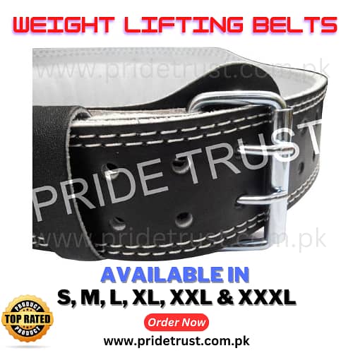 Best Quality Weight Lifting Belt - Gym Belt - Fitness - gym exercise 12