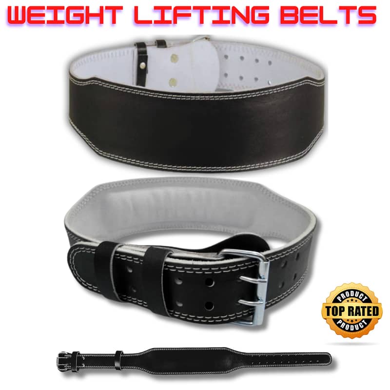 Best Quality Weight Lifting Belt - Gym Belt - Fitness - gym exercise 16