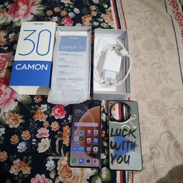 techno camon 30  16 . . 256 GB slightly 10 to 15 day use 12