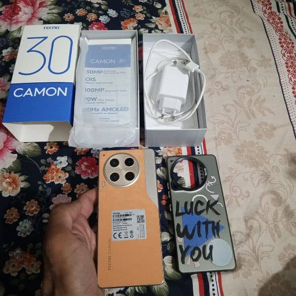 techno camon 30  16 . . 256 GB slightly 10 to 15 day use 13