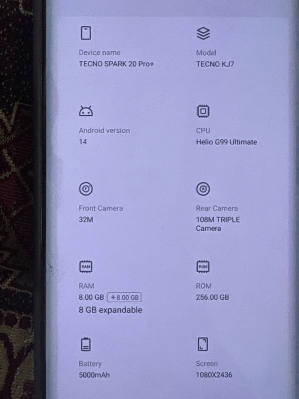 tecno spark 20 pro + 4