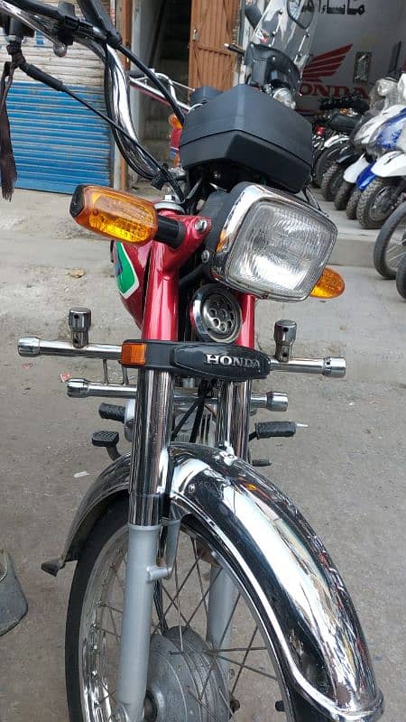 Honda CD70cc bick argent for sell engan file ok whatsap03482443153 1