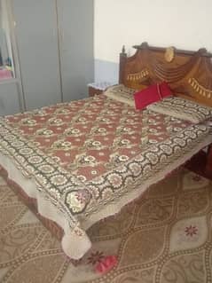 double bed used but very good condition