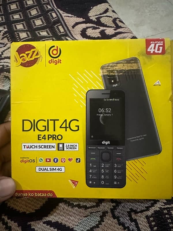 jazz digit 4g E4 pro for urgent sale 7