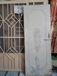 Used wooden & Iron doors