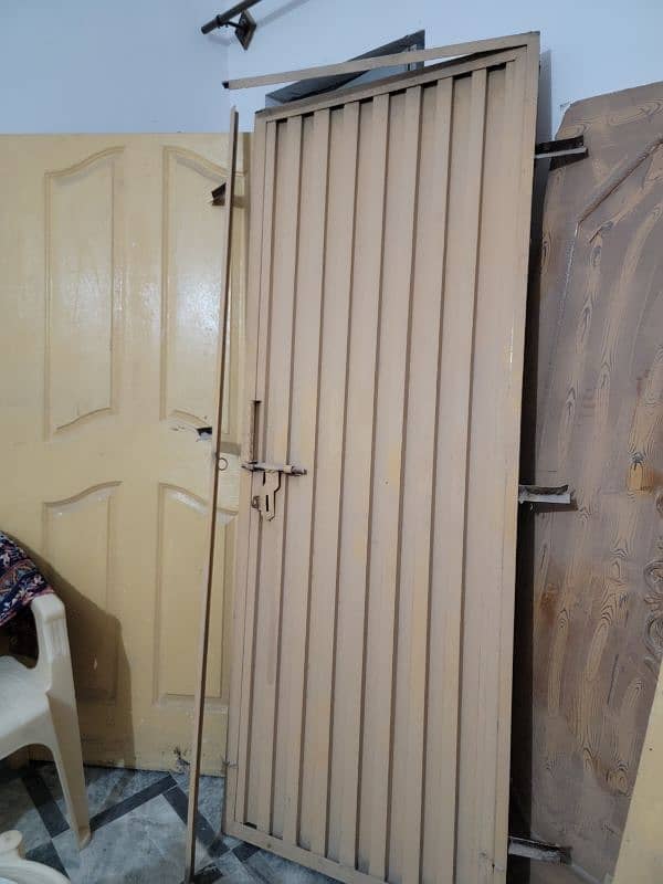 Used wooden & Iron doors 4