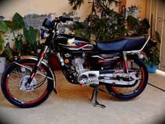 honda cg 125 2023 middle converted in 2024