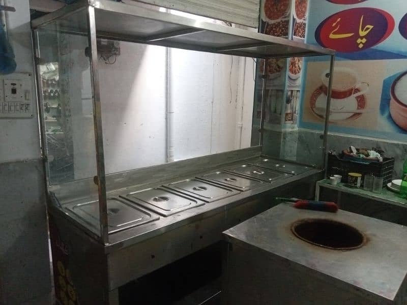 steel food counter 2