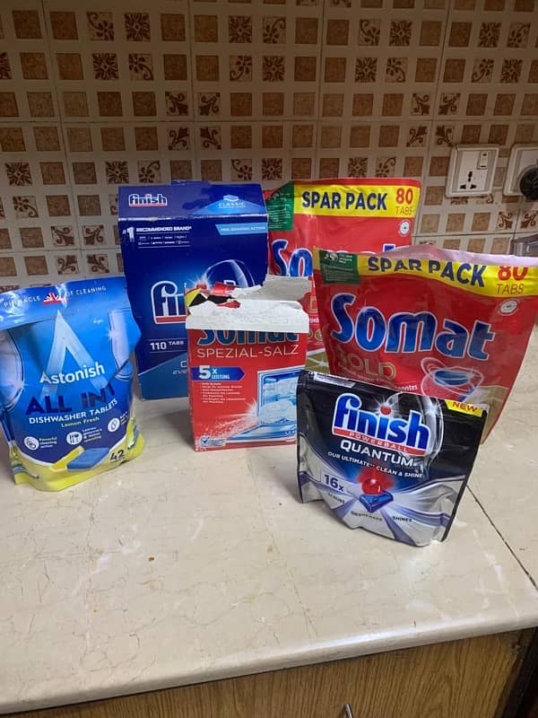 dishwasher tablets | Finish | Somat | Astonish 0