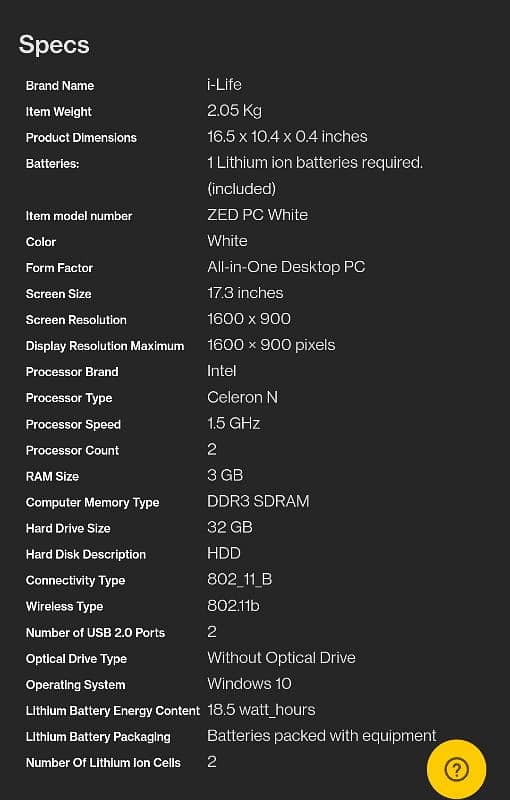 i-Life Zed PC All-in-One 6