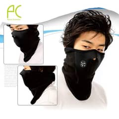 Neoprene, Fleece & Polyester Face Mask for Bikers550