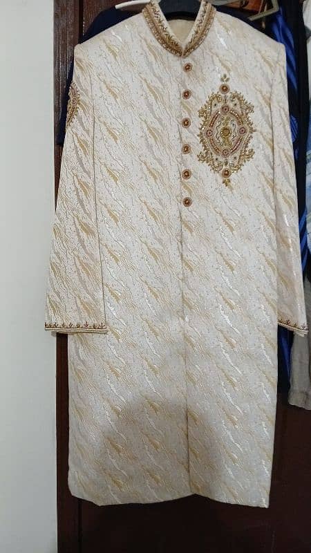 Groom (Dulhay ki sherwani) One time use only! Almost New 2