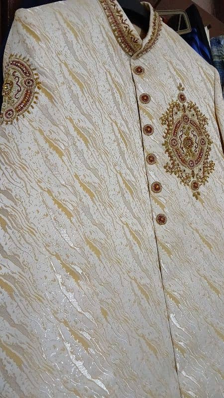 Groom (Dulhay ki sherwani) One time use only! Almost New 3