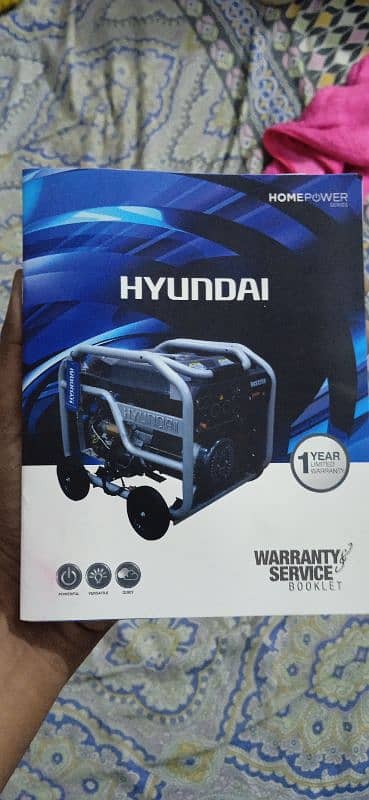 Hyundai Generator 3.5 KVA 9