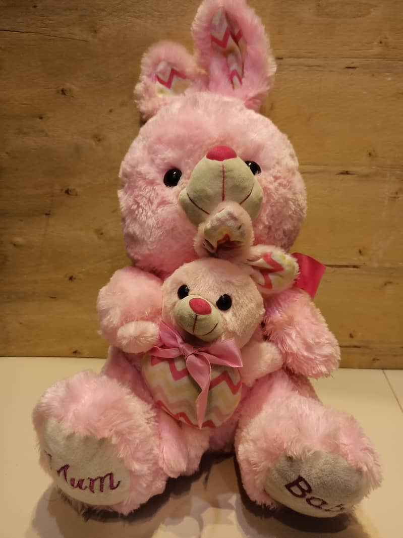 Imported stuff Teddy Bear with baby 4