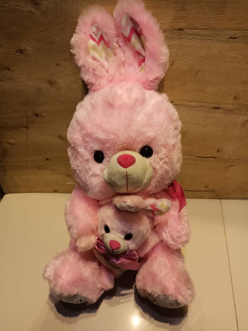 Imported stuff Teddy Bear with baby 6